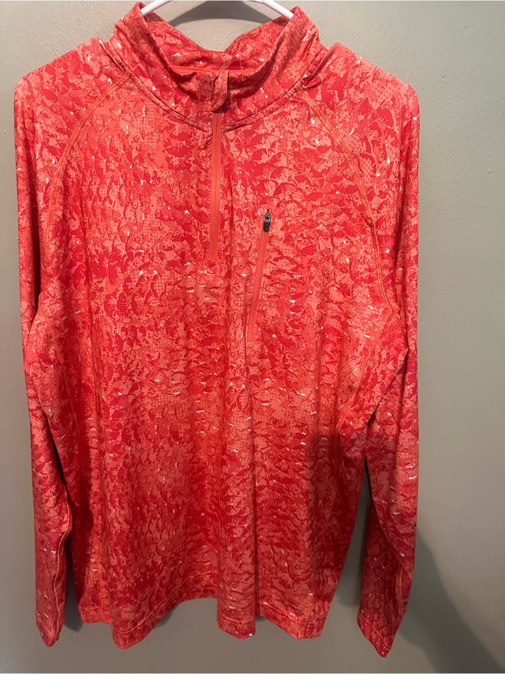 Silver Bait Coral 1/4 Zip Pullover